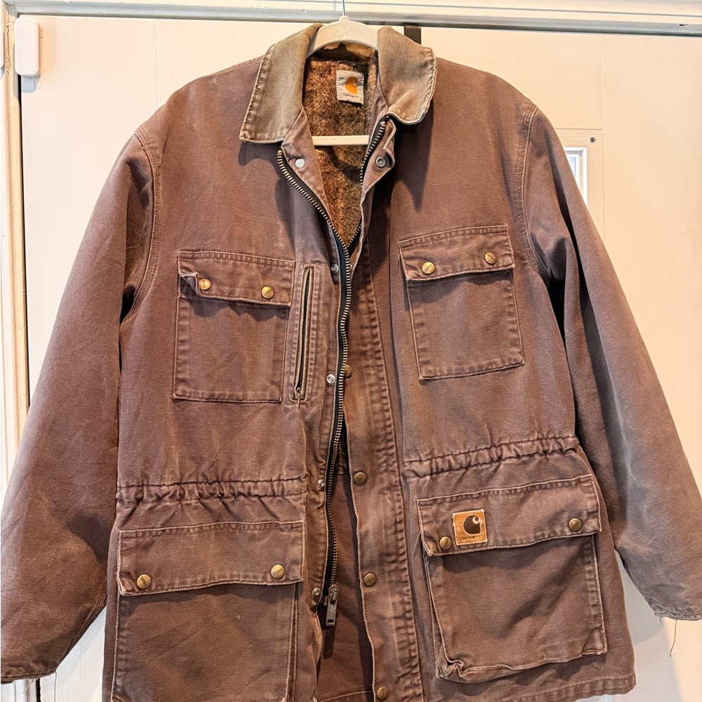 Carhartt Men's Dark Brown Field Jacket